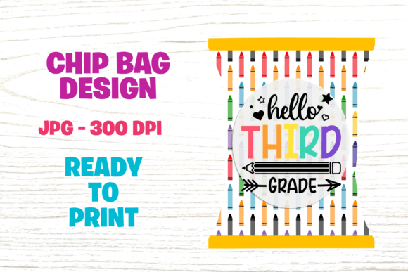 BACK to SCHOOL CHIP BAG PRINTABLE 14: A Practical and Versatile Print Asset