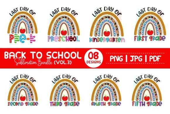 Back to School Sublimation Bundle Vol.3: A Creative Collection for Students and Educators