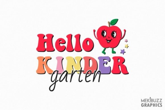 Hello Kindergarten Back to School PNG: A Creative Resource for Educators and Designers
