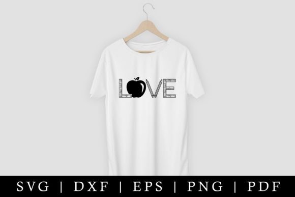 Love SVG, Back to School SVG