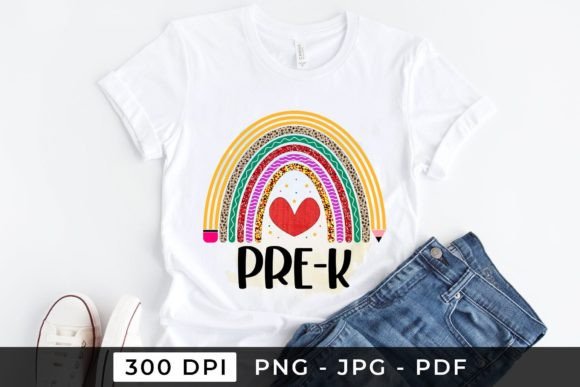 Pre-K PNG Back to School PNG