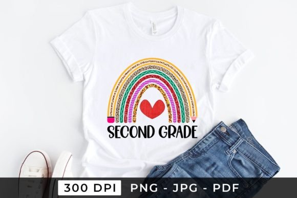 Second Grade PNG - Back to School PNG